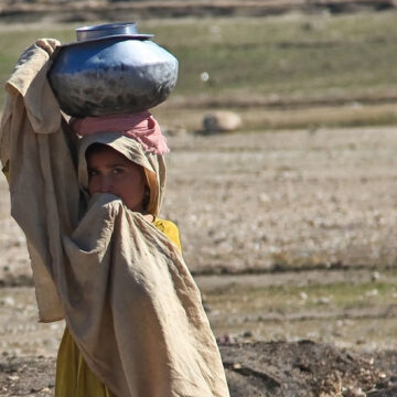 Lajwanti On day of the Girl, I hope people can access clean water at home so that no more die fetching water